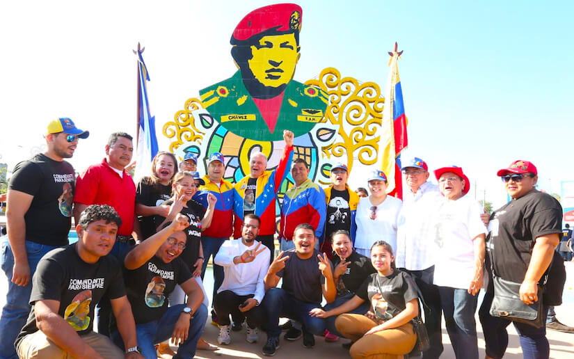 homenaje-hugo-chavez-nicaragua